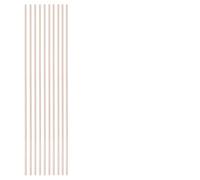 3-30pcs/Lot Dia 3-12mm Balsa Wood Round Sticks for DIY Airplane/Boat Model Building Accessories Dowels for Crafting 10-50cm for Model Making, Home Decoration(4x500mm-10pcs)