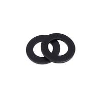 3-30Pcs M2-M8 Black 8.8 Grade Flat Washer Plain Gasket Metal Washer Thickened Gasket Ultra-Thin Washer(M3x12x1-20pcs)