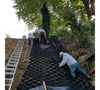 3 32 Ft Driveway Geogrid 2 Inch Gravel Grid Stabilizer for Pea Stone Glass Sand Crushed Limestone External Slope & Mud Control (16.5x24ft/5x7.5m)