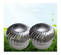 3~32in, 304 Stainless Steel Turbine Roof Vent, Wind Turbine Cap Vents, Automatic Rotation, Wind Ventilation Roof Turbines - High Efficiency Attic Vent(1.15ft/35.0cm)