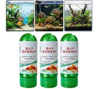 3*35 PCS Water Purification Tablets for Fish Tanks,Aquarium Algae Remover & Fish Tank Cleaner,Pond Water Treatment,Fish Tank Cleaner for Water Fish Tank & Aquarium Accessories,Fish Tank Algae Remover