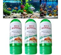 3*35PCS Powerful Aquarium Water Purification Tablet,Water Purification Tablets for Fish Tanks,Portable Aqua Water Purification Tablets,Fish Tank Algae Remover,Fi/sh Ta/nk Wa/ter Pu/rification Ta/blets