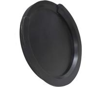 3.39 Inch Guitar Soundhole Cover Soft Rubber Feedback Buster for Acoustic Guitar,Black
