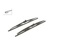 Bosch Wiper Blade Super Plus Spoiler SP20/20S, Length: 500mm/500mm - Set of Front Wiper Blades