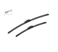 BOSCH Wiper Blade Pair Aerotwin Retro 600mm_450mm AR604S