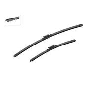 Bosch Front Car Windscreen Wiper Blade AEROTWIN 600mm + 400mm A556S