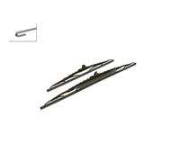 Bosch Wiper Blade Twin Spoiler 291S, Length: 600mm/450mm - Set of Front Wiper Blades