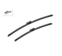 Bosch Aerotwin Flat Wiper Blade Set 24" 600mm & 20" 500mm A113S 3397014316 X2