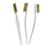3 3D printing nozzle cleaning brushes, derusting copper wire nozzle, steel brush wire brush, printing head industrial maintenance brush, nozzle cleaning toothbrush with brass wire