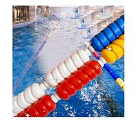 3.3ft-60ft Pool Divider Float Rope - Durable Swimming Pool Lane Marker, Spiral Buoys for Lane Division, Steel Wire, 9m/30ft, Ideal Pool Accessories for Swimming Pools