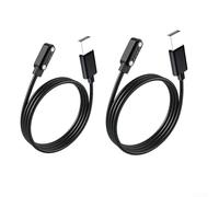 3.3ft Replacement Cable for PLAUD Note for Pro Quick Power 3.3ft(USB 2PC) | Fast charging support, 3.3ft flexible length, for durable ABS shell, black compact design, daily use ready