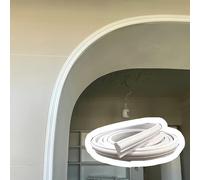 3.3ft32.8ft Flexible 3D hway Molding Kit Cuttable Paintable Doorway Trim Univerl Wall Casing Set Ideal for Home Decor Easy Installation W3cm (1 1/8")