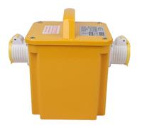 3.3kVA Transformer 240V to 110V Step Down with 16A & 32A IP44 Sockets, 13A UK Plug, 1650VA Continuous / 3300VA Intermittent - Reliable Heavy Duty Transformer for Construction, Industrial & Site Use