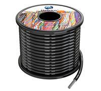 3.3mm² 12awg Silicone Electrical Wire Cable Black 10Meters 12 Gauge Hookup Wires kit Stranded Tinned Copper Wire Flexible and Soft High Temperature Resistance