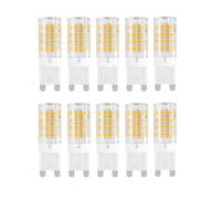 3.3W Mini Corn Bulb G9 LED Chandelier Light Cooker Hood Bulbs Warm White 3000K 10 pcs ExtraStar Yellow One Size