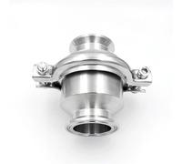 3/4'' 1'' 1.5'' 2'' 2. 3'' Tri Clamp Check Valve One Way Flow Valves Stainless Steel 304(63mm Ferrule 77.5)