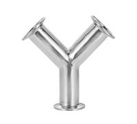 3/4'' 1'' 11/4'' 11/2'' 2'' Tri Clamp Wye 3 Way Y Tee 304 Stainless Steel Fitting BIANMTSW(25mm x Ferrule 50.5)