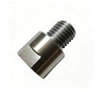 3/4-16 to 1"-8TPI Wood Lathe Spindle Adapter, 0.01mm Concentricity, Precision Thread Converter, for DIY Woodturners, Benchtop Lathes, Fits 1"-8TPI Chuck and Faceplate Mounting