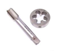 3/4 18 UNS High Speed Steel Tap and Die Set Right Hand Thread Cutting Tool for Maintenance and Re threading of Pipe Threads on Stainless Steel and Iron