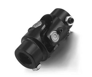 3/4-30 Spline X 3/4" DD Black Steering Universal Joint Single U Joint Shaft