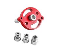 3/4 / 5/6 / 7/8 / 9 / 10mm Vertical Pocket Hole Jig Centering Dowelling Jig Hole Puncher Locator Drill Guide for Woodworking Professional Woodworking