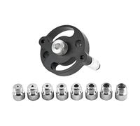 3/4 / 5/6 / 7/8 / 9 / 10mm Vertical Pocket Hole Jig Centering Dowelling Jig Hole Puncher Locator Drill Guide for Woodworking Woodworking Drill Guide