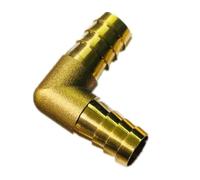 3 4 5 6 8 10 12 14 16 19 25mm Hose Barb Equal Reudcing Elbow Connector Hosetail 90 Deg Adapters Transfer Brass Pipe Fitting Fuel(10MM - 6MM_5 PCS)