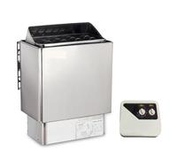 3/4.5/6/8/9kw Sauna Heater Sauna Steam Generator Home Use Heating Furnace Room Dry Equipment with Controller Efficient Heating(6KW)