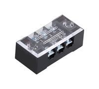 3/4 / 5/6 / 8 Position Terminals Block Wire Connector Fixed Wiring Board Cable Barrier Strips Double Row High Conductivity