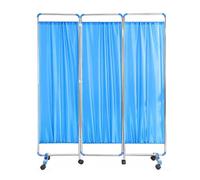 3/4/5/6 Panel Foldable Medical Privacy Screen, 6ft Standing Door Partition For Patient Room/Beauty Salon/Health Pavilion, Temporary Wall Divider(3-Panel)