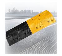 3/4/5/7cm Thickened Speed Bumps,Rubber Speed Limit Buffer Strip,Bolt-Down Suitable for Asphalt Concrete Macadam(100x35x4cm)