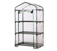 3/4/5 Tier Small Greenhouse Cover, Heavy Duty Replacement Spare Reinforced Growhouse Clear PVC Covers, Weatherproof Waterproof Greenhouse Cover, for Plants Cold Frost Protection, 69*49*187cm