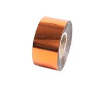 3/4/5cm Gold Silver Black Foil Paper Rolls Hot Stamping Embosing Bronzing Heat Transfer for Leather Gilding(Bronze,3cm)