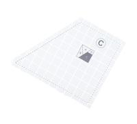 3/4/5Pcs Acrylics Quilting Rulers For Accurate Measurements Clear Quilting Patchwork Ruler For Fabric Cutting Measuring Patchwork Measuring Ruler