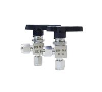 3 4 6 8 10 12 14 16 mm 1/8" 1/4" 1/2" Tube OD Compression Union 304 316 Stainless Steel Elbow Ball Valve Water Gas Fuel(10mm SS304)