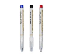 3/4/6Pcs Water Resistant Long Tip Marker 20mm Long Tip Carpenter Marker Woodworking for Metal Wood Glass Ceramics Note Taking Pen