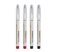 3/4/6Pcs Water Resistant Long Tip Marker 20mm Long Tip Carpenter Marker Woodworking for Metal Wood Glass Ceramics Note Taking Pen