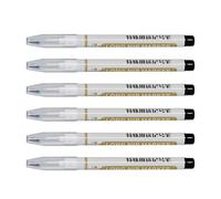 3/4/6Pcs Water Resistant Long Tip Marker 20mm Long Tip Carpenter Marker Woodworking for Metal Wood Glass Ceramics Note Taking Pen