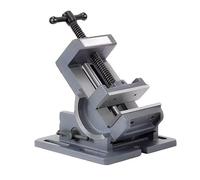 3" 4" 75mm 100mm Adjustable Angle Tilting Precision Bench Vise Clamp for Wood Metal Working Drilling Machine Precise Structure Versatile Use(3inch 75mm)