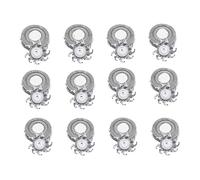 3/4/8/12pcs Replacement Shaver Heads for Skull Shaver Pitbull Gold PRO, Pitbull ，Compatible for Silver， PRO, Palm Electric Razor Parts(12PC)