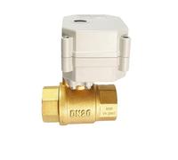3/4" AC110V to 230V Full Bore Electric Ball Valve BSP/NPT Thread with Indicator DN20 Actuated Ball Valve for Water Treatment(NPT_AC110V-230V_CR303)