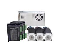 3 4 Axis Kit Nema23 3Nm 113mm Stepper Motor & Driver DM542T & Power Supply(3 Axis Kit)