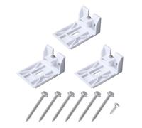3/4" Blinds Shade Bracket for Hunter Douglas Duette Bracketm,Blind Mounting Bracket for Honeycomb, Cellular, Duette, Applause Shades-3pack