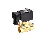 3/4" Brass Solenoid Valve Normally Closed Open IP65 Fully Enclosed Coil 220V Switch Water(380VAC-NORMALLY Closed)