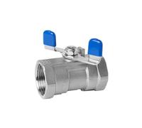 3/4" BSP Female Thread 304 Stainless Steel Ball Valve with Handle