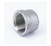 3/4" BSP Female Thread 304 Stainless Steel Pipe Fitting Countersunk Round Head Socket Operating Pressure 2.5 Mpa