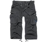 3/4 cargo trousers Brandit Industry Vintage Noir XL