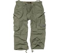 3/4 cargo trousers Brandit Industry Vintage Vert M
