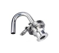 3/4" Clamp OD 50.5mm Exhaust Valve Floating Ball Tri-Clamp Stainless Steel 316