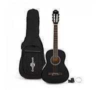 3/4 Classical Guitar Pack, Black, by Gear4music